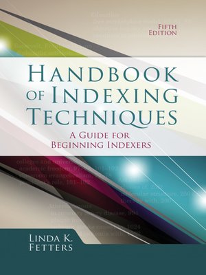 cover image of Handbook of Indexing Techniques